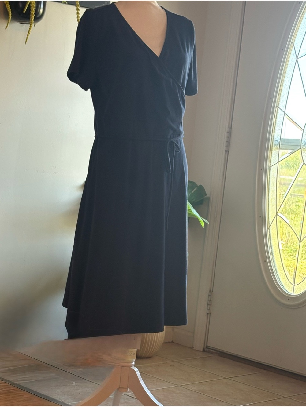 Basic edition Wrap-Style Women’s Dress